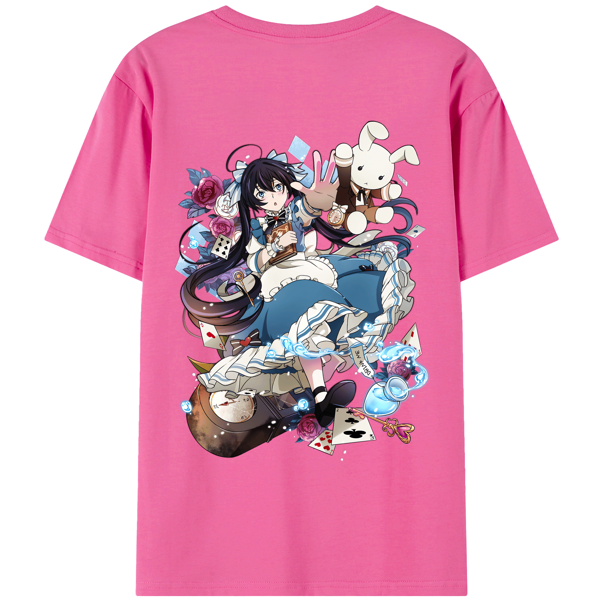 （画像用） 文豪ストレイドッグス Bungo Stray Dogs レディース半袖Tシャツ(バックプリント)